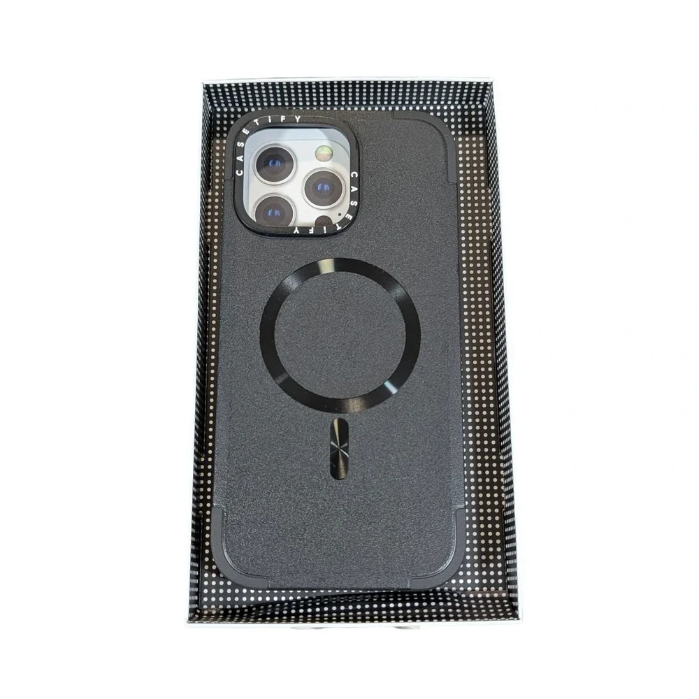 C3U CASETiFY Force‎ Case w/ Magsafe for iPhone 16 Pro Max - Black Used